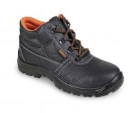 Apavi BETA Darba apavi BASIC, izmērs: 42, drošības kategorija: S1P, SRC, materiāls: ādas, krāsa: melna, purngals: tērauda