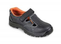 Apavi BETA Darba apavi BASIC, izmērs: 43, drošības kategorija: S1P, SRC, materiāls: ādas, krāsa: melna, purngals: tērauda
