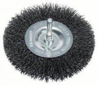 Stiepļu suka Disc / Wire brush 1 pcs, shape: circular straight, for power tools, for surface cleaning, directly on rust