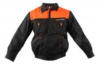 Darba un aizsargājošs krekls Protective and working clothing (hoodie), size: M, material grammage: 280g/m2, colour: black/orange