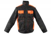 Darba un aizsargājošs krekls Protective and working clothing (hoodie), size: XXL, material grammage: 280g/m2, colour: black/orange