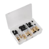 Citi elementi Quick disconnect set with thread, metric and inch, 30 pcs.