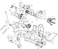 Riepu montāžas iekārtu akesuāri un rezerves daļas Cilindrs, Vertikālā izpildmehānisms montāžas iekārtai, riepu montāžas iekārtai, modelis: LC588