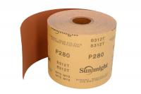 Abrasive roll P280 smilšpapīra rullis, 115 mm x 50 m, krāsa: brūna