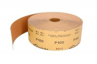 Abrasive roll P100 smilšpapīra rullis, 70 mm x 50 m, krāsa: brūna
