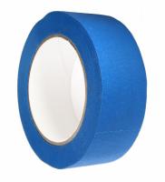 Maskēšanas lentas Maskēšanas līmlenta drošības, materiāls: papīrs, krāsa: gaiši zila, izmēri: 36mm/50m, daudzums iepakojumā: 3gab., termonoturība: 80°C