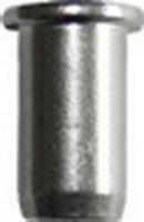 Kniedes pakās 5x7x11,5 mm kniede ar iekšējo vītni (500 gab. iepakojumā) (alumīnija)