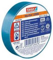 Līmlentas TESA Professional 53988 Soft PVC izolācijas lenta, krāsa: zila; platums 19 mm, garums: 20 m