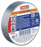 Līmlentas TESA Professional 53988 Soft PVC izolācijas lenta, pelēka; platums 19 mm, garums: 20 m