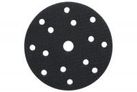 Polishing disc Starplikas paplāksne ar āķi un cilpu: disks, velcro, caurumu skaits: 15, diametrs:150mm, biezums:10, krāsa: melna, uz sūkļa, par vienību 1 gab.