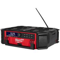 Akumulatora radio MILWUAKEE M18 PRCDAB+-0 bezvadu radio, barošana: 18V akumulators (bez akumulatora) Frekvence: AM: kHz 522 – 1620; FM: MHz 87.5 – 108