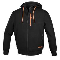 Darba un aizsargājošs krekls (hoodie), size: M, material: cotton / polyester fibre, material grammage: 280g/m2, colour: black