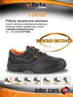 Apavi BETA Darba apavi BASIC, izmērs: 46, drošības kategorija: S1P, SRC, materiāls: ādas, krāsa: melna, purngals: tērauda