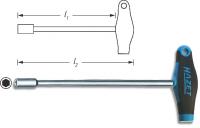 T-veida muciņas atslēga Atslēga muciņatslēga, ar T-veida rokturi, izmērs milimetros: 8 mm, rokturis: T- veida