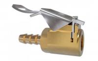 Riepu pumpēšanas piederumi un ierīcu daļas Pumpēšanas uzgalis ar noturskavu. Caurules uzgaļa Ø 8 mm x 14 mm
