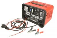 Lādētājs Akumulatora lādētājs ALPINE 18, uzlādes voltāža: 12/24 V TELWIN, ģeneratora uzlādes strāva: 14A, barošanas strāva: 230V, akumulatora veids: WET