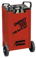 Lādētājs ar startēšanas atbalsta iespēju ENERGY 1000 START akumulatora lādetājs ar Booster funkciju 12/24 V, max. lādēšanas strāva 80 A, max. starta strāva 640 A, akumulatora ietilpība 12 V: 20 -1200 Ah; 24 V: 20-800 Ah, 400 V