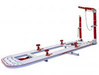 Virsbūves robots Tinsmithing frame TYTAN 5000, Platform, width: 2100mm, length: 5180mm, thrust: 10t, with lift