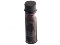 Aizsargpārklājumus U200 Spray aizsrglīdzeklis virsbūvei no ārejiem iedarbības faktoriem, melns, 500 ml, aerosols.