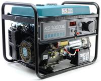 Strāvas ģenerators ar benzīna motoru Strāvas ģenerators 230V, dzinēja jauda 18 Zs, maksimālā jauda: 8kW, nominālā strāva: 34,8A, ligzdas: 1x12V DC, 1x16A (230V), 1x32A (230V); palaišana: manuālā/starteris