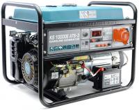 Strāvas ģenerators ar benzīna motoru Strāvas ģenerators 230/400V, dzinēja jauda 18 Zs, maksimālā jauda: 8kW, nominālā strāva: 34,8A, ligzdas: 1x12V DC, 1x16A (400V), 1x32A (230V); palaišana: automātiska/manuālā/starteris