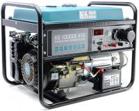 Strāvas ģenerators ar benzīna motoru Strāvas ģenerators 230V, dzinēja jauda 18 Zs, maksimālā jauda: 8kW, nominālā strāva: 34,8A, ligzdas: 1x12V DC, 1x16A (230V), 1x32A (230V); palaišana: automātiska/manuālā/starteris