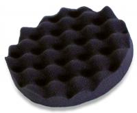 Slīpēšanas sūklis Pulēšanas švame, amortizējošs paklājs, profilēts, krāsa: melna (augsta spīduma iegūšanai; gofrēts)