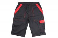 Cita veida aizsarg apģērbs un darba apģērbs Bikses, īss, izmērs: XXL, krāsa: melna/sarkana