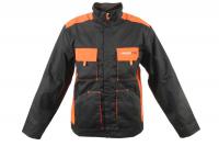 Darba un aizsargājošs krekls Protective and working clothing (hoodie), size: L, material grammage: 280g/m2, colour: black/orange