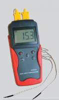 Gaisa kondicionēšanas sistēmu apkopes staciju piederumi Divkāršs digitālais termometrs (divas zondes) ar mērīšanas diapazonu -50 / + 1350 ° C