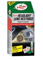 Komplekts lukturu atjaunošanai, pulēšanai Turtle Wax Headlight Lens Restorer Kit - komplekts automašīnu lukturu (polikarbonāta) atjaunošanai