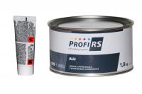 Špaktele PROFIRS Špakteļmassa alumīnija pildījums 1,8kg, pielietojums: alumīnijam, cinkotam, tērauda, krāsa: pelēka