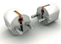 Kontaktdakšas Electric plug, type: round, angular, voltage: 230 V