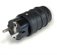 Kontaktdakšas Electric plug, type: round, voltage: 230 V