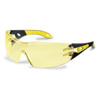 Brilles UVEX phoes cx2 aizsargbrilles, dzeltenas, nesvīstošas, ķīmiski izturīgas