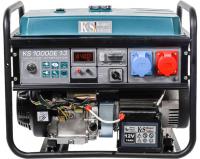 Strāvas ģenerators ar benzīna motoru Strāvas ģenerators 230/400V, dzinēja jauda 18 Zs, maksimālā jauda: 8kW, nominālā strāva: 34,8A, ligzdas: 1x12V DC, 1x16A (400V), 1x32A (230V); palaišana: manuālā/starteris, ar fāžu variatora sistēmu V