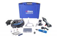 Glass repair devices Device for glass repair, set of